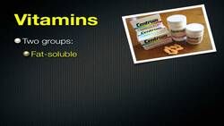 Nutrition - Section 35.2 Instructional Video