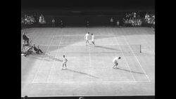 Americans compete at Wimbledon men's doubles News Clip
