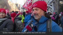 Quebec teachers may begin 2024 on picket lines News Clip