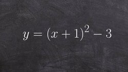 Learn how to graph a parabola in vertex form with multiple transformations Instructional Video