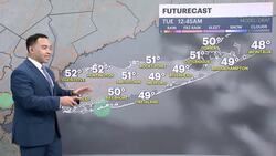Cooler with a chance for scattered showers Tuesday and Wednesday News Clip