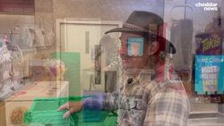 On A Positive Note: New Jersey Superman Works to Restock Food Banks News Clip