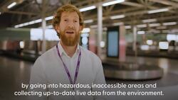 Robotic dog helps engineers with construction project at Heathrow Airport Instructional Video