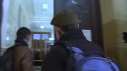 CLEAN : Basque pro-independence activist Ternera arrives at appeal hearing News Clip