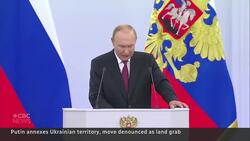 Putin moves to annex parts of Ukraine after referendums News Clip