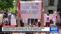 Judge rules Georgetown scholar can be released from immigration detention News Clip