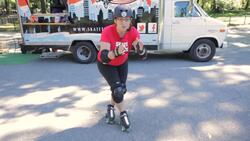 How to Do a Crossover on Roller Skates Instructional Video