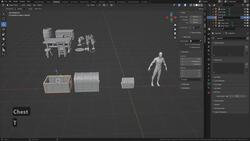 Blender to Unreal Engine - Become a Dungeon Prop Artist - Texturing Our Small Chest Prop Instructional Video