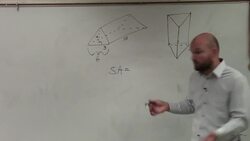 How do we find the surface area of a triangular prism Instructional Video