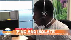 Human contact tracing underway in France to stop spread of COVID-19 News Clip