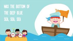 A Sailor Went to Sea | Kids Song | Nursery Rhyme | Lyrics | Toddler Songs Instructional Video