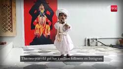 Watch: Two-year-old girl captivated a million followers with her Dance Move News Clip