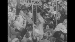Dwight Eisenhower clinches the presidential nomination at the 1952 Republican National Convention in Chicago News Clip