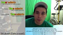 How to say "Sit down! / Take a seat!" in Spanish (Día 106) Instructional Video