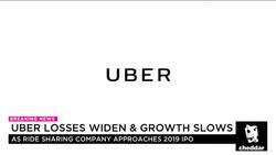 Uber's Growth Slows as It Diversifies Business Ahead of IPO News Clip