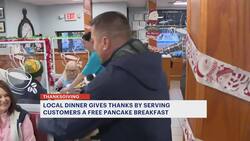Spirit of Giving: Paramount diner hosts free breakfast as a thank you to customers News Clip