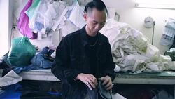 Cool attitude : Fashion Designer Stock Footage