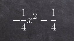 Factoring out a GCF so that you can apply the difference of two squares Instructional Video