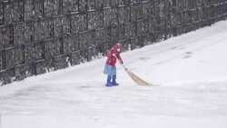 CLEAN : Beijing 2022: Snow scenes of mountain hub Zhangjiakou on Day 8 of the Games News Clip