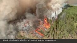 Intense wildfire season strains firefighting resources News Clip