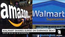 Walmart Shares Surge on Earnings Beat News Clip