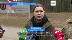 Search for missing US soldiers in Lithuania continues as vehicle is found submerged in water News Clip