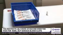 FDA Restricts J&J's COVID-19 Vaccine Due To Blood Clot Risk News Clip