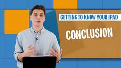 iPad Conclusion Instructional Video