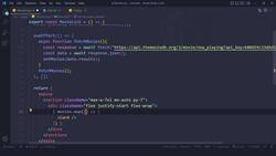 React JS Masterclass - Go From Zero To Job Ready - API Fetch: Movie List / 069 Instructional Video