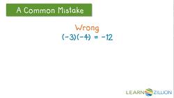 Simplifying Expressions with Negative Terms Instructional Video