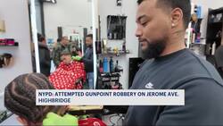 NYPD: Suspect wanted for armed robbery attempt at Highbridge barbershop News Clip