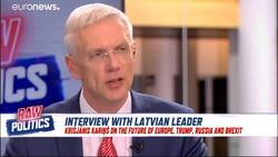 Euronews interview: Latvian PM targets Euroscepticism ahead of EU elections News Clip