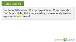 Introduction to Probability and Word Problems using the Addition Rule Instructional Video