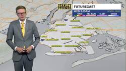 Partly sunny skies and cooler temperatures in Brooklyn News Clip