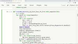 Reinforcement Learning and Deep RL Python Theory and Projects - DNN Implementation Batch Gradient Descent Instructional Video