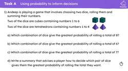 Problem solving with theoretical probability Instructional Video