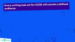 GCSE Secondary English Age 13-17 - Writing: Writing for Purpose and Audience - Explained Instructional Video