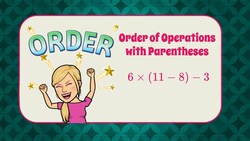 How to Perform Order of Operations with Parentheses Instructional Video