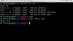 Complete Git Guide: Understand and Master Git and GitHub - Writing a New Git Object with a git hash-object Instructional Video