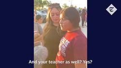 10-year-old girl narrowly misses Texas school shooting Instructional Video