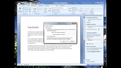 Protecting Your Microsoft Word Document Instructional Video
