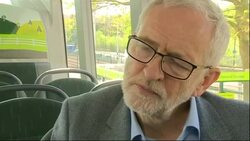 Jeremy Corbyn Interview on Public Transport and Buses Part 2 News Clip