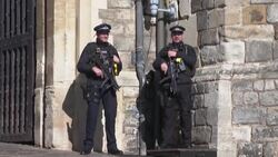 CLEAN : Reactions in Windsor following Queen Elizabeth II's stay in hospital News Clip