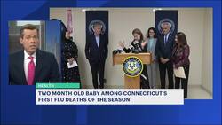CT officials confirm first 2 flu deaths of the season News Clip