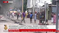 Mozambique's highest court confirms ruling party victory in disputed election News Clip