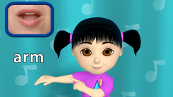 Learn English - Parts of the Body Instructional Video