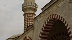 The Three Serefeli Mosque in Edirne, Turkey Stock Footage