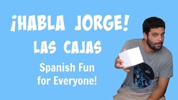 Kids Learn Spanish | Spanish Adjectives | Habla Jorge Las Cajas Instructional Video