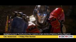 Transformers One explains origin stories of Optimus Prime, Megatron News Clip