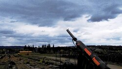 Halloween Fun Shooting Pumpkins at an Old School Bus Instructional Video